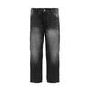 Men's Casual Mid-Rise Washed Trousers Retro Straight Slim Fashion Jeans