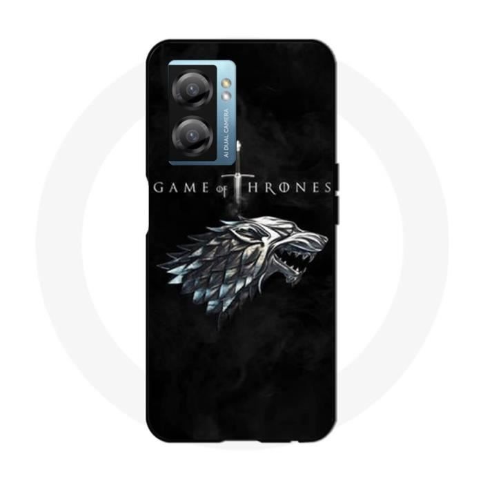 Coque - Maniacase - Realme V23 - Game Of Thrones House Stark - Silicone - Souple
