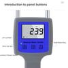 Handlicher Holzstaub-Feuchtemesser TK100W Digitales Hygrometer Holzfasern Bambusholzpulver Feuchtigkeitsprüfer Doppelnadel-Sonde