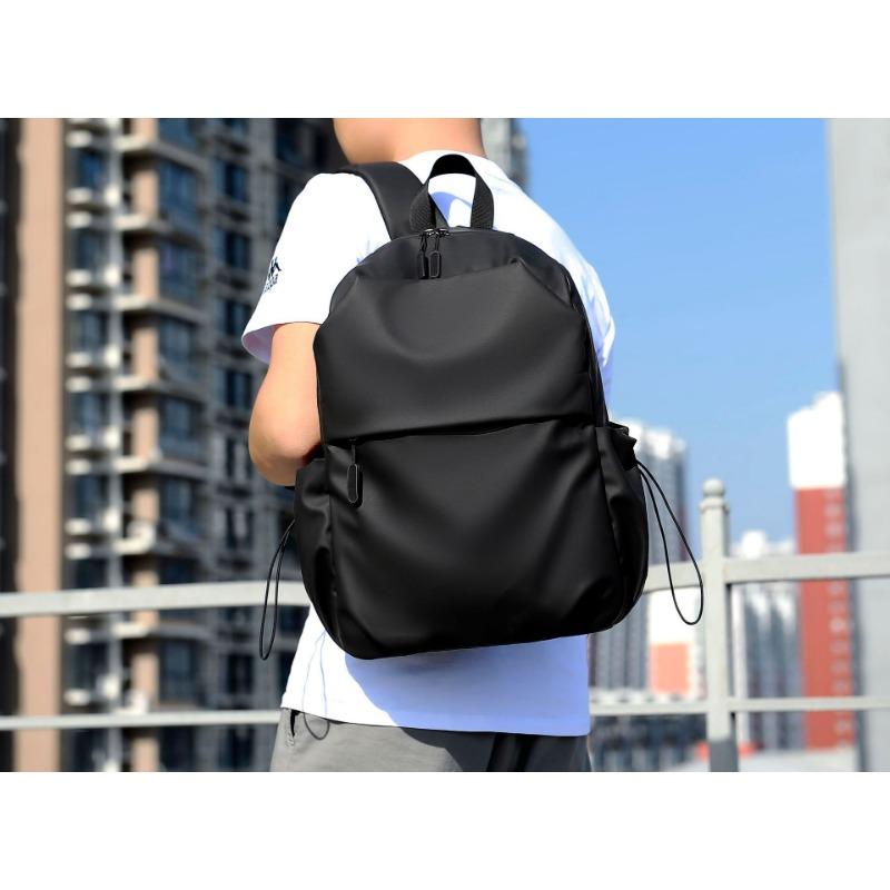 

Backpack for Men Simple Large Capacity Travel Backpack Casual Japanese Junior High School High School College School School Bag for Men чёрный