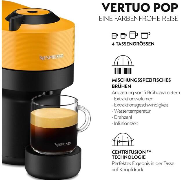Капсульная кофемашина DeLonghi ENV 90.Y Vertuo Pop mango yellow