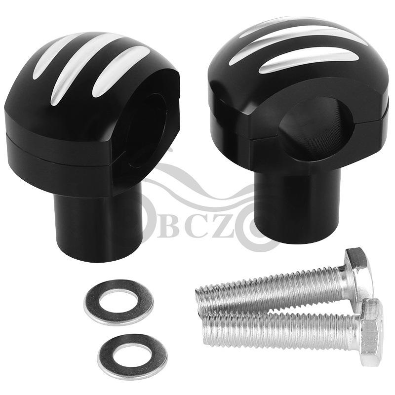 Retro Cruiser Motorcycle Handlebar Riser and Stabilizer
