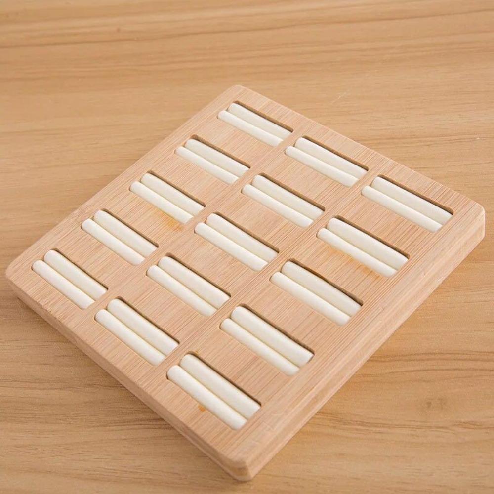

Wooden Jewelry Display Rack 15 Grids Jewelry Earrings Organizer Ring Storage Tray Shop Decor белый
