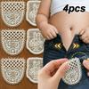 4Pcs Adjustment Waist Expanders Maternity Waistband Extension Patch  for Jeans Pants Trousers