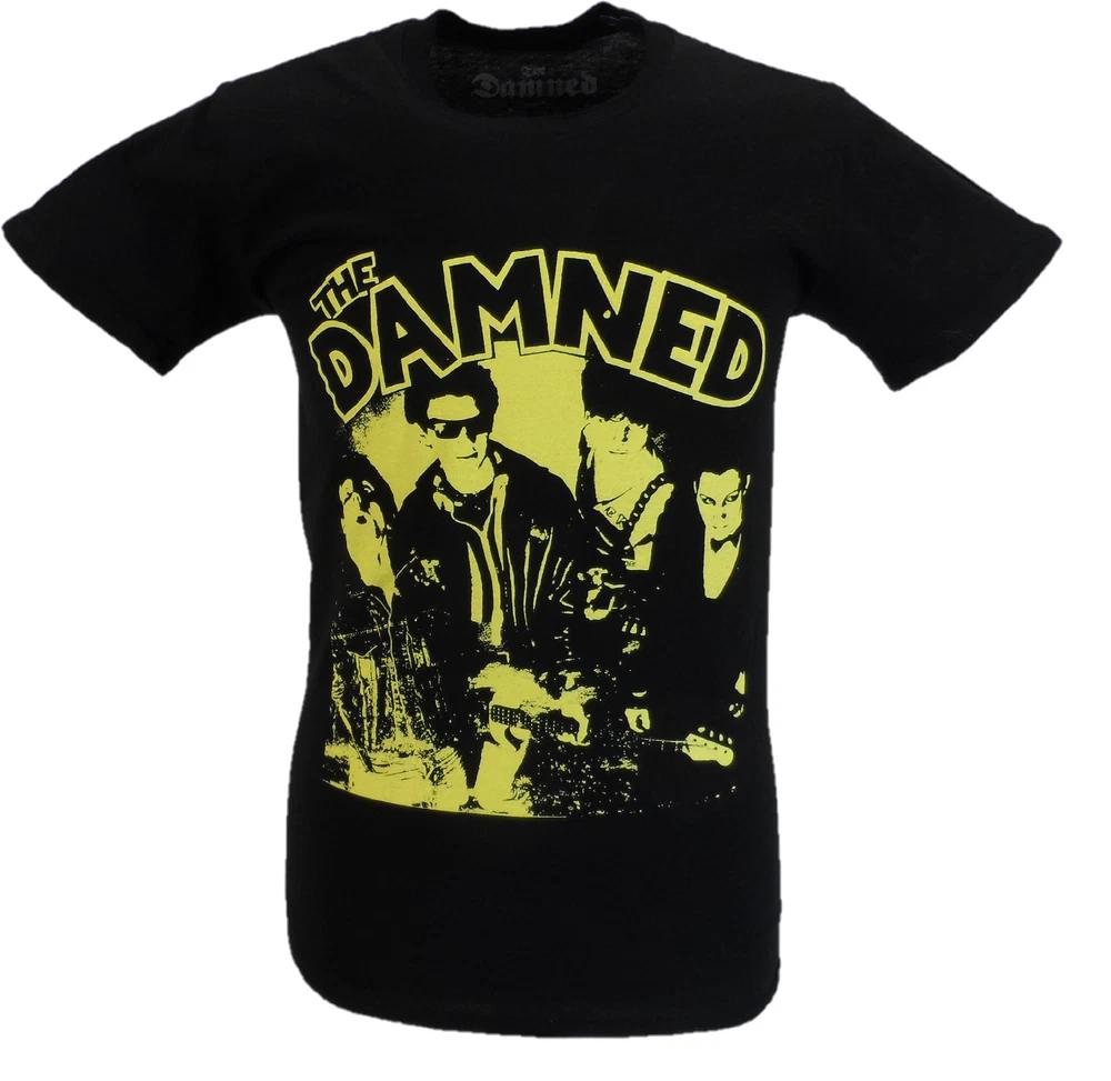 Unisexs Black Official The Damned New Rose Vintage T Shirt S