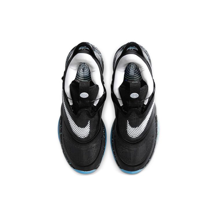 Nike Adapt Bb 2.0 Gc Low Top Basketball Shoes Men Sneakers Black White Blue CV2442-002