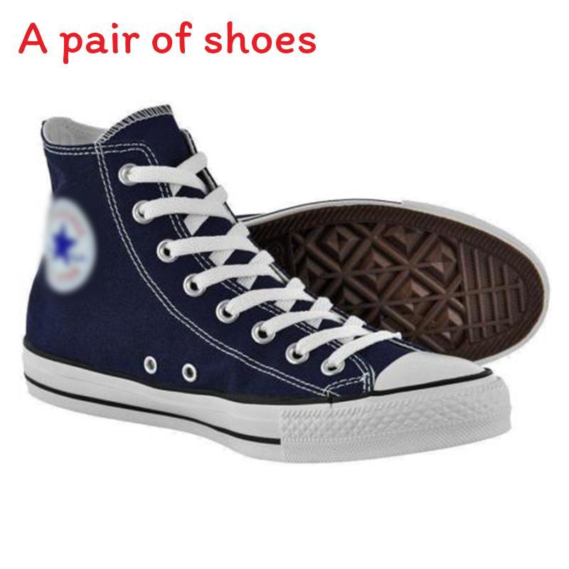 Sneakers Alte Classiche in Tela per Uomo e Donna con Suola in Gomma per Uso Casual