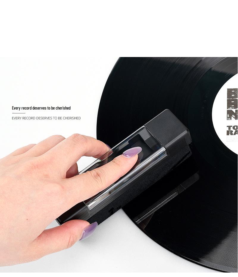 3-in-1 Vinyl Record & Stylus Cleaning Brush Set for Turntables