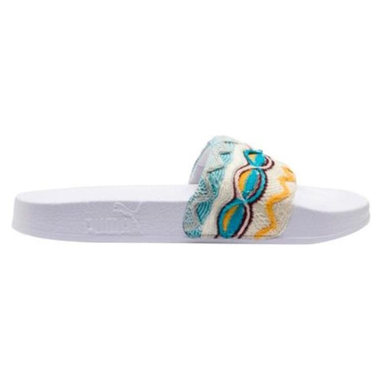 (WMNS) PUMA Leadcat Slides 'Coogi White Multi' Women's 368039-01