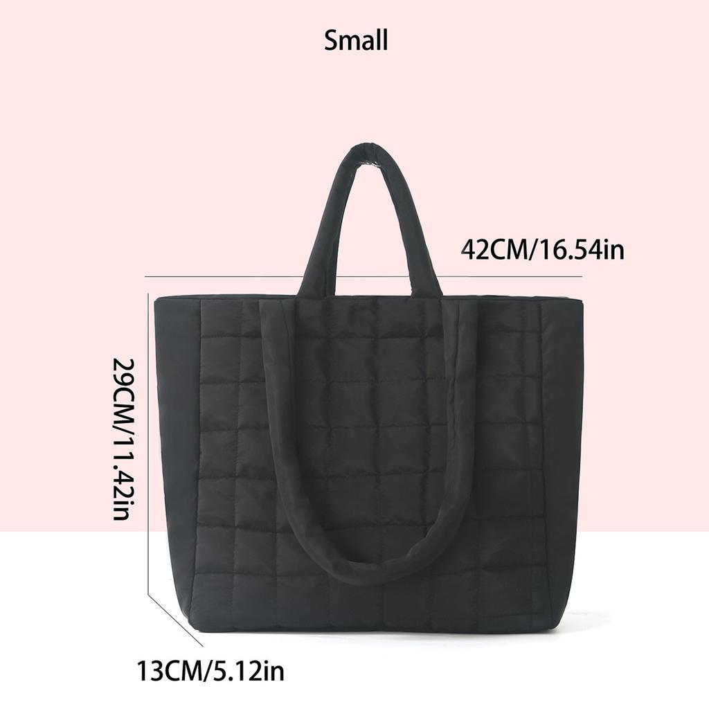 Casual Large-Capacity Bag Women'S Fleece Underarm Bag Simple One-Shoulder Messenger Tote Bag