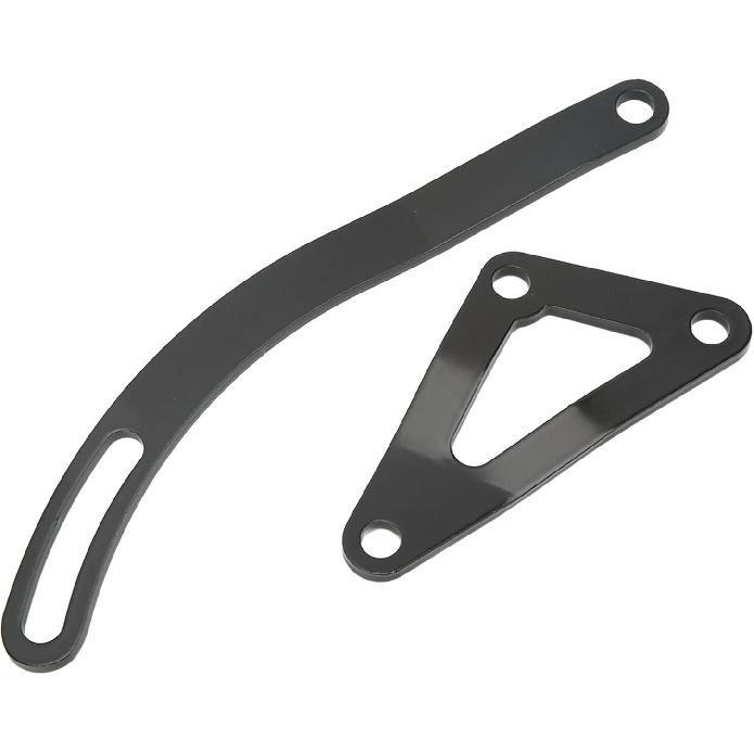 Aramox Alternator Bracket Black Steel Lwp Alternator Bracket Kit Fit for 318 340 360 Engine