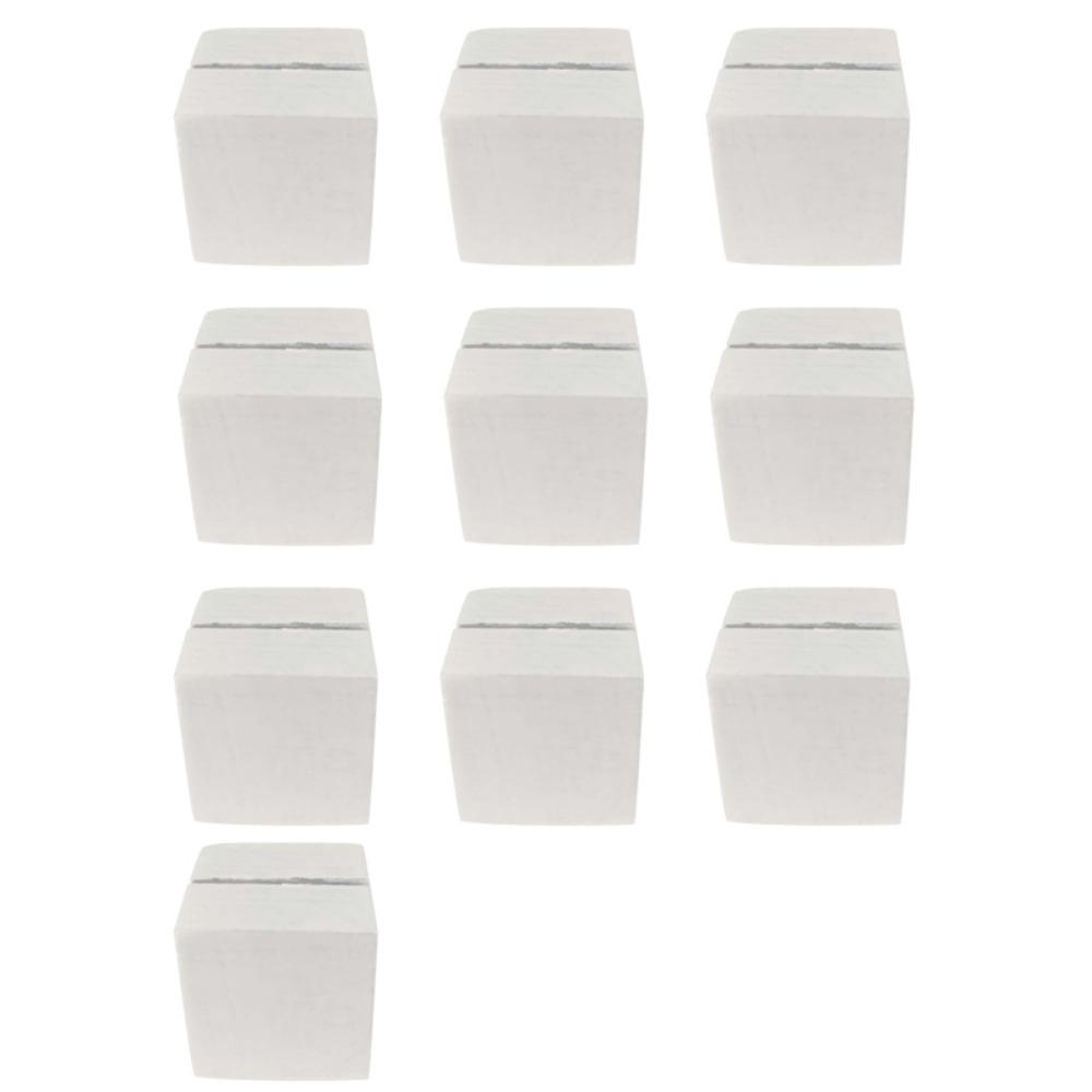 Natural Pine Wood Table Number Stands Multi-Shapes Table Name Holder Wedding Reception