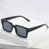2020 Square Sunglasses, Versatile Black Square Glasses, Simple Small Clear Sunglasses For Women