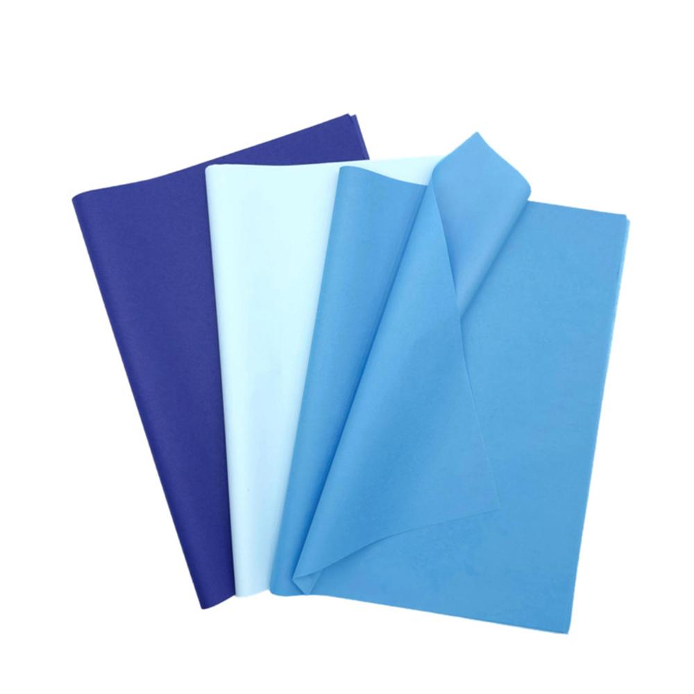 30Sheets Tissue Paper 35x50cm Flower Packaging Gift Craft Paper for Florist Wrapping Bouquet Wedding Soft Colorful Decorative