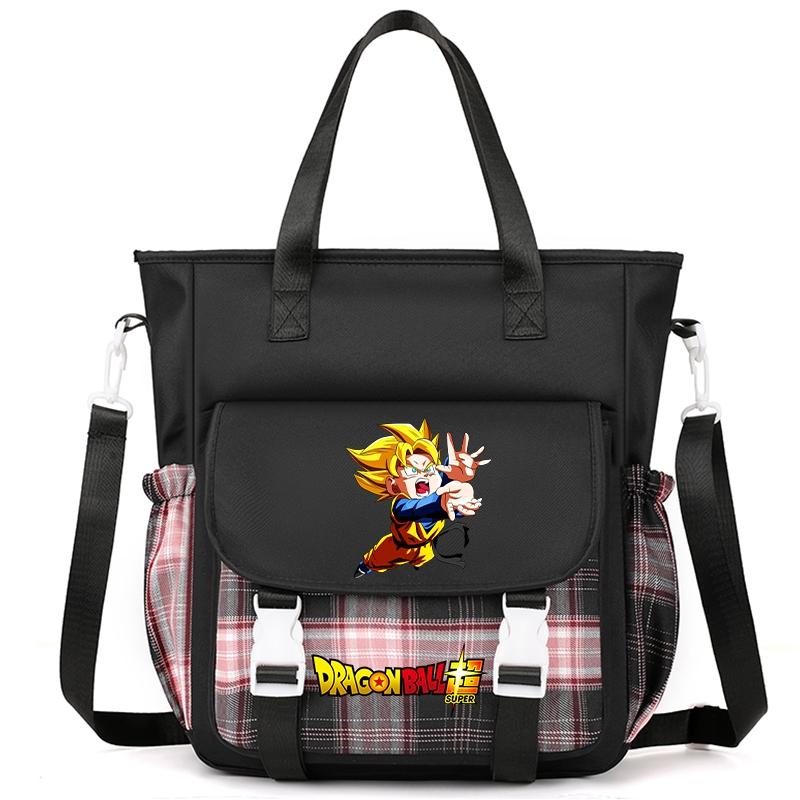 Anime Dragon Ball Carrying Bag Handbag Shoulder Bag Tote Bag for Teenager Girl Boy Back To School Bag Men Women Leisure Travel Bag Rucksack Mochila