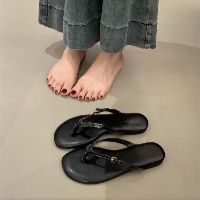 Flip-flops dames nye tøfler flate sandaler strandsko