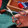Retro Nähen Hand Schere Edelstahl Haushalt Stickerei Faden Schere Handwerk Werkzeuge Beschneiden Schneider Schere