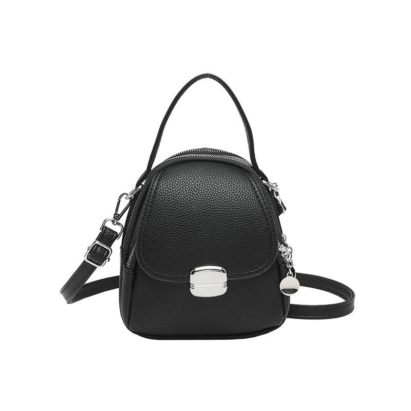 Mother Bag Mobile Phone Bag Large Capacity Multi-layer PU Shoulder Messenger Bag