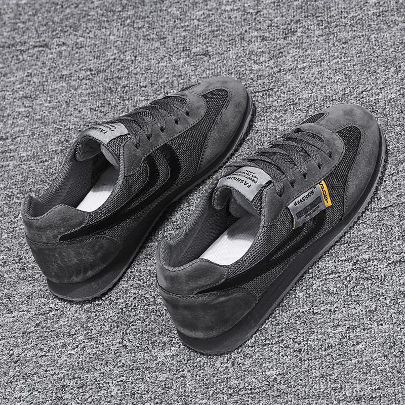 

Forrest Gump дышащая мужская летняя обувь мужская модная обувь для отдыха с сетчатой легкой мягкой подошвой мужская спортивная обувь 41 серый