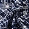 TonLion Women's Plaid Straight-Leg Casual Pants
