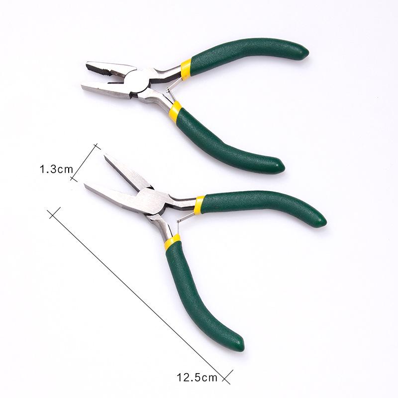 5-inch Multifunctional Needle-Nose Angled Cutters for Jewelry DIY Handmade Hardware Tools