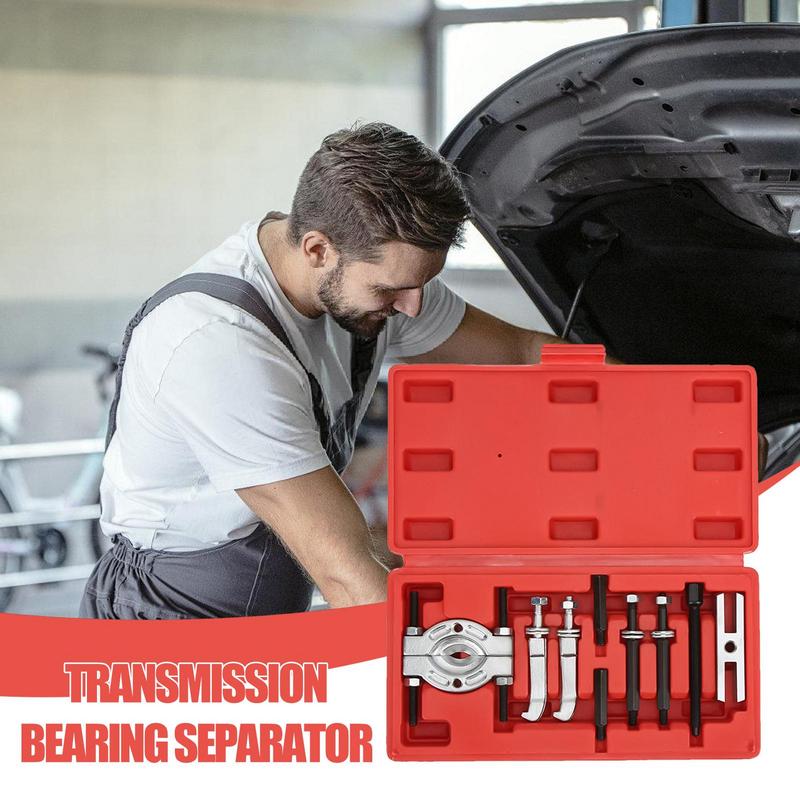 Bearing Removal Tool 9X Inner Bearing Pullers And Splitters Bearing Race Puller Wheel Hub Axle Puller Set Bearing Separator Tool