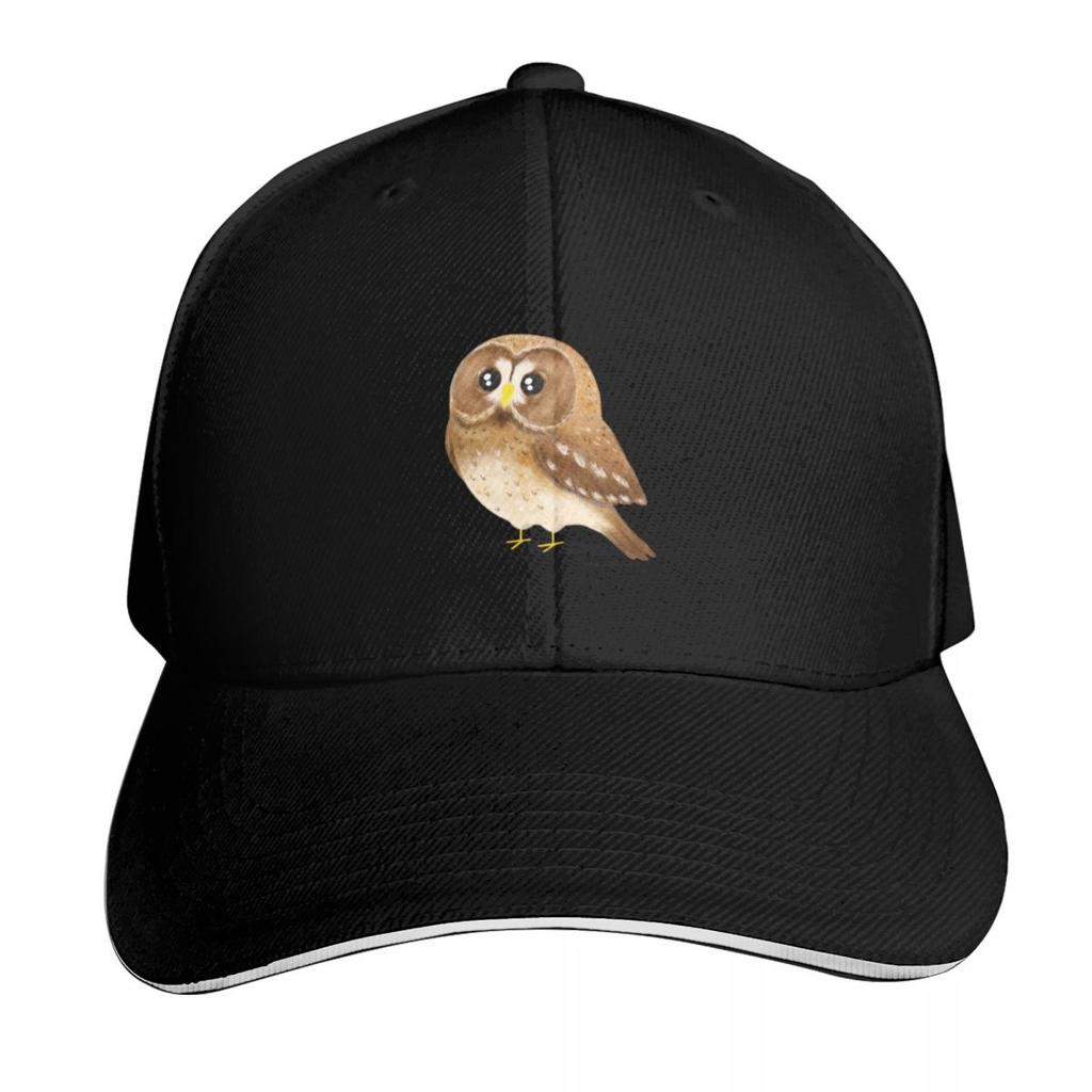 Tawny Owl Baseball Cap Hat Luxury Brand Designer Hat Cute Luxury Unisex Hat For Unisex Womens