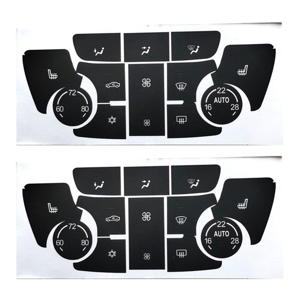 Button Repair Stickers Compatible with For Buick Verano and For Encore Cars