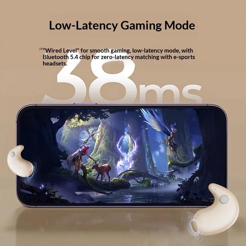 Xiaomi Ultra Thin Wireless Sleep Earbuds Zero Pressure Design for Side Sleepers All-Day Wearing Comfort Extended Playtime Battery