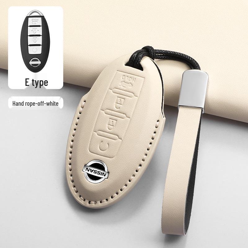 Pinke Schlüsselhülle für Nissan Patrol Y62 5-Tasten Smart-Schlüssel (2018-2019)