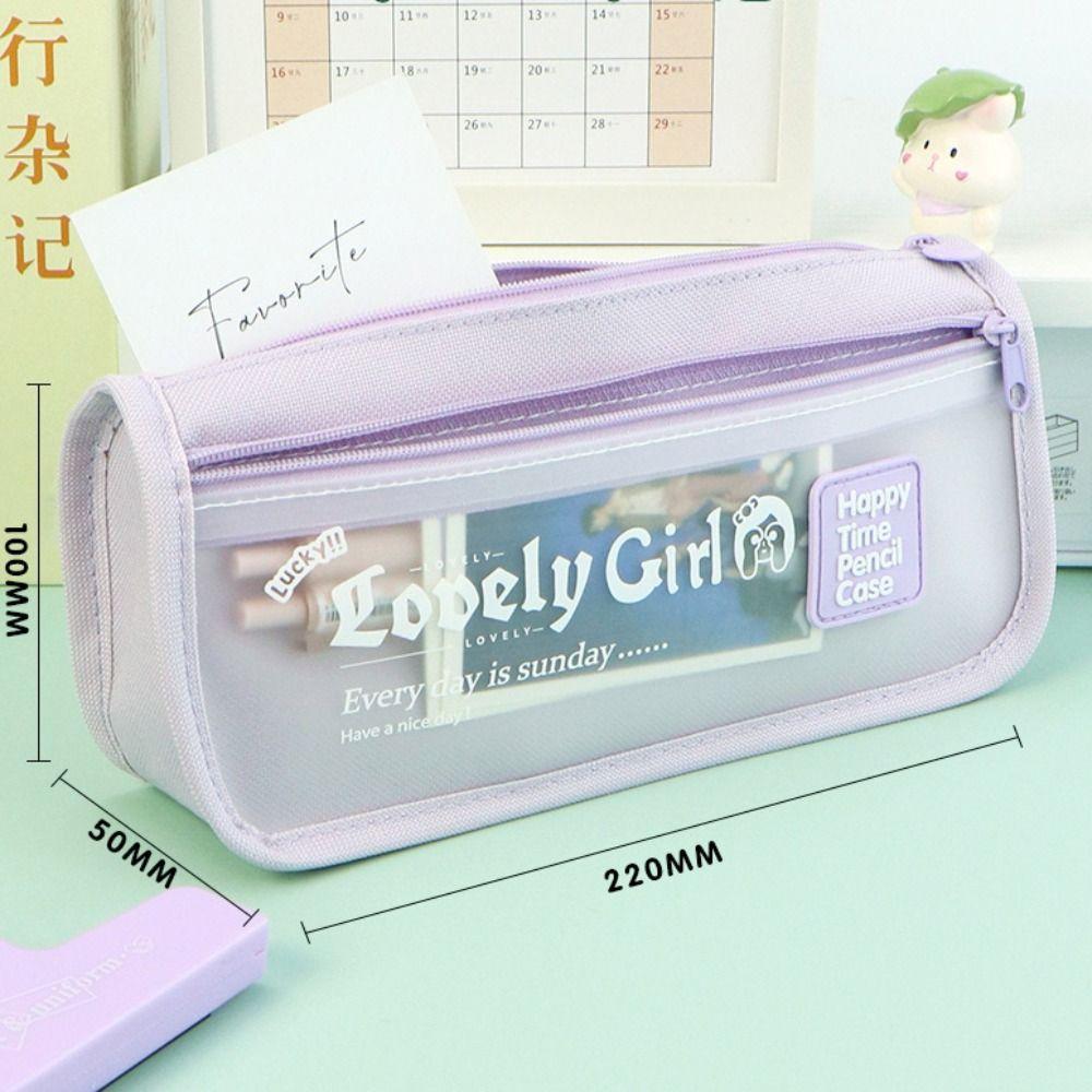 Cute Pencil Box Large Capacity Pen Bag Pen Case Pencil Case  Girls
