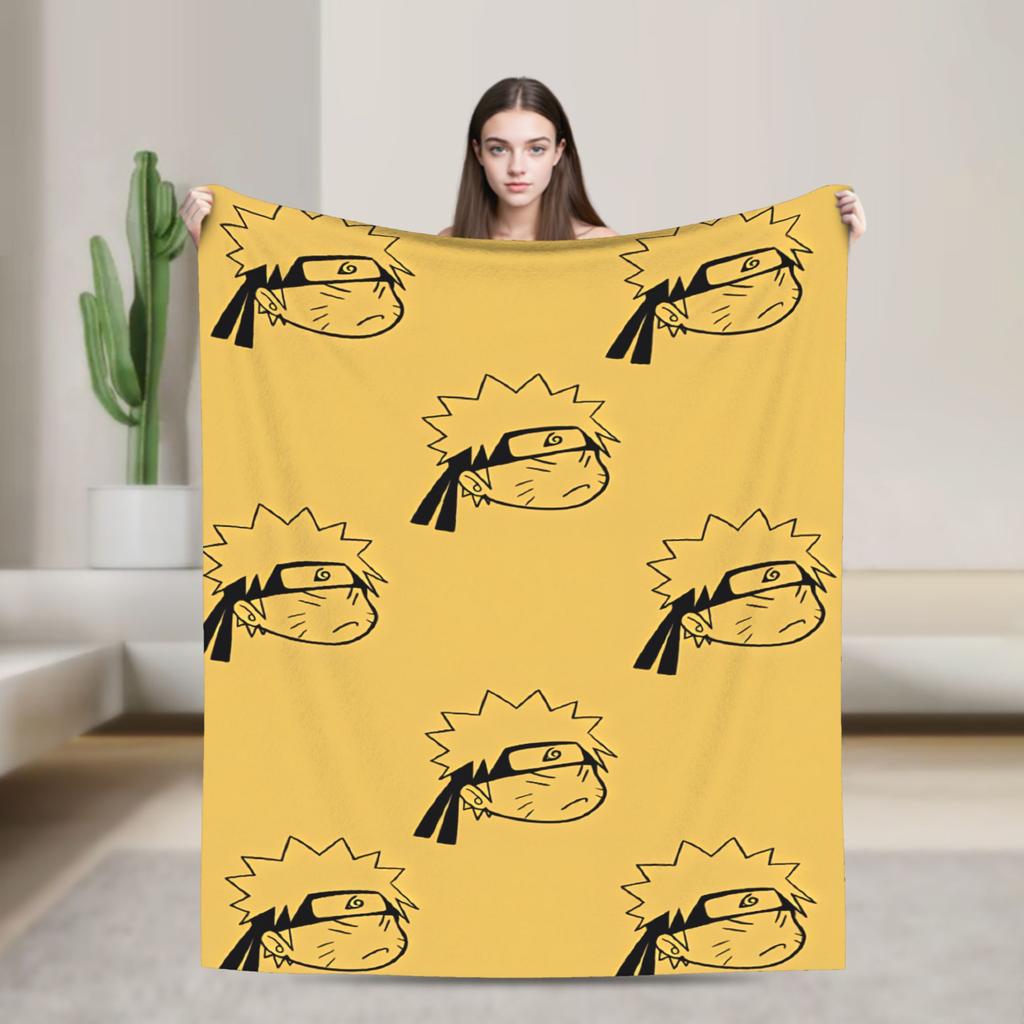 Uzumaki Plush Blanket Girls Boys  Flannel Throw Blanket For Couch Chair Sofa Bed Warm Soft Customized Quality Bedspread