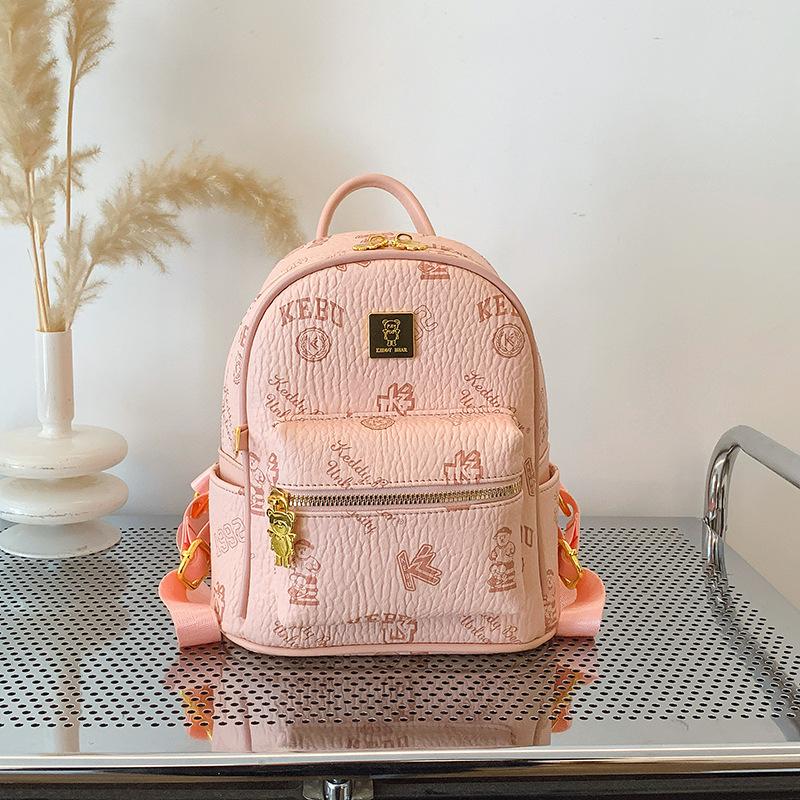 

Весенне-летняя мода большая вместительная сумка женский новый ретро маленький рюкзак универсальный рюкзак на одно плечо тренд