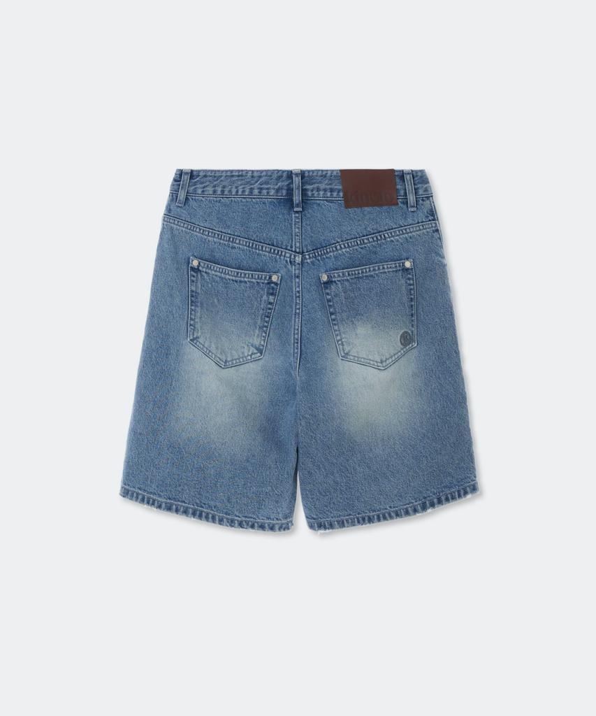 KINETO Double Knee Carpenter Denim Shorts_Blue