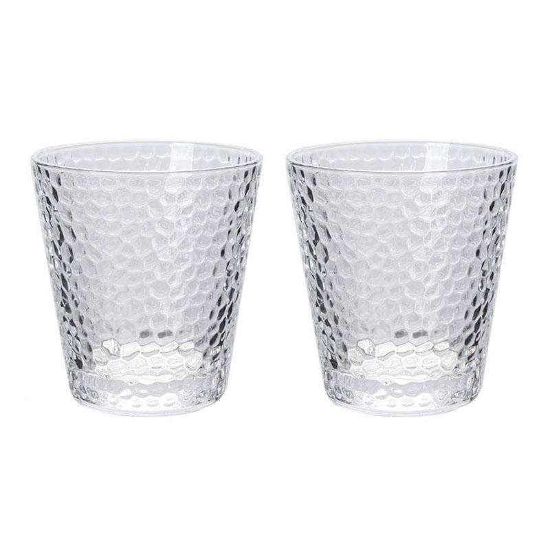 

300ml/320ml/330ml/420ml Hammer Patterned Cocktail Glass Transparent Drinking Glasses Heat-resistant Water Bottle Home Drinkware 2pcs