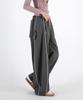 UMM Women'S Parachute Snap Button String Wide Track Pants 3 Colors