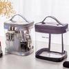 Bolsa de Maquilhagem Cosmética Transparente Bolsa de Higiene Portátil para Viagem Bolsa Transparente Impermeável Armazenamento Casa Viagem Estojo Kit de Lavagem
