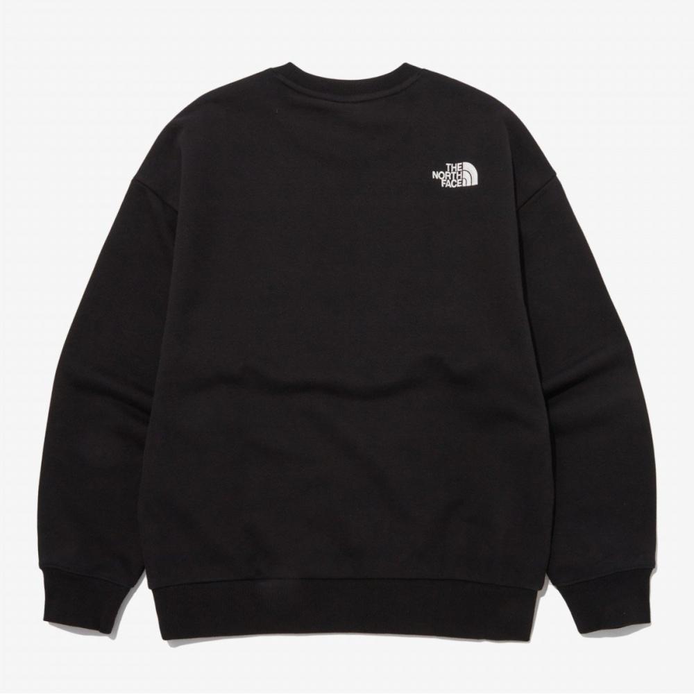 [north Face Official] Nm5mp51k White Label 1966 Logo Sweatshirt