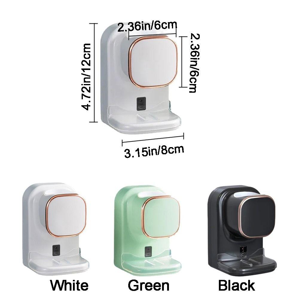 Non Perforated Automatic Toothpaste Dispenser Automatic Sensor Toothpaste Dispenser for Bathroom