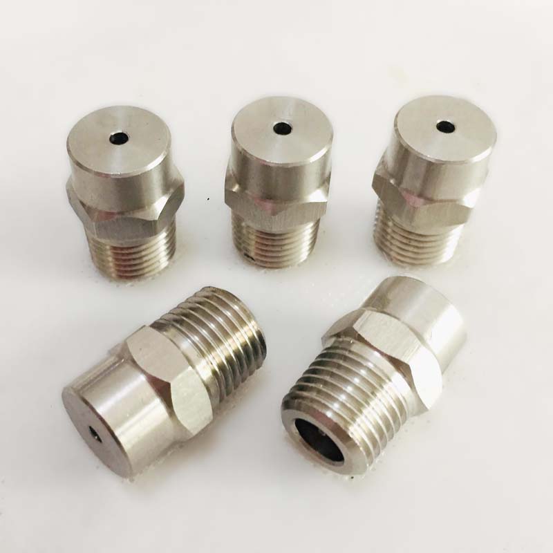 1 pcs 1/8" 1/4" 3/8" /1/2"SS solid full cone spray nozzle,Washing treatment before plating,Chemical treatment