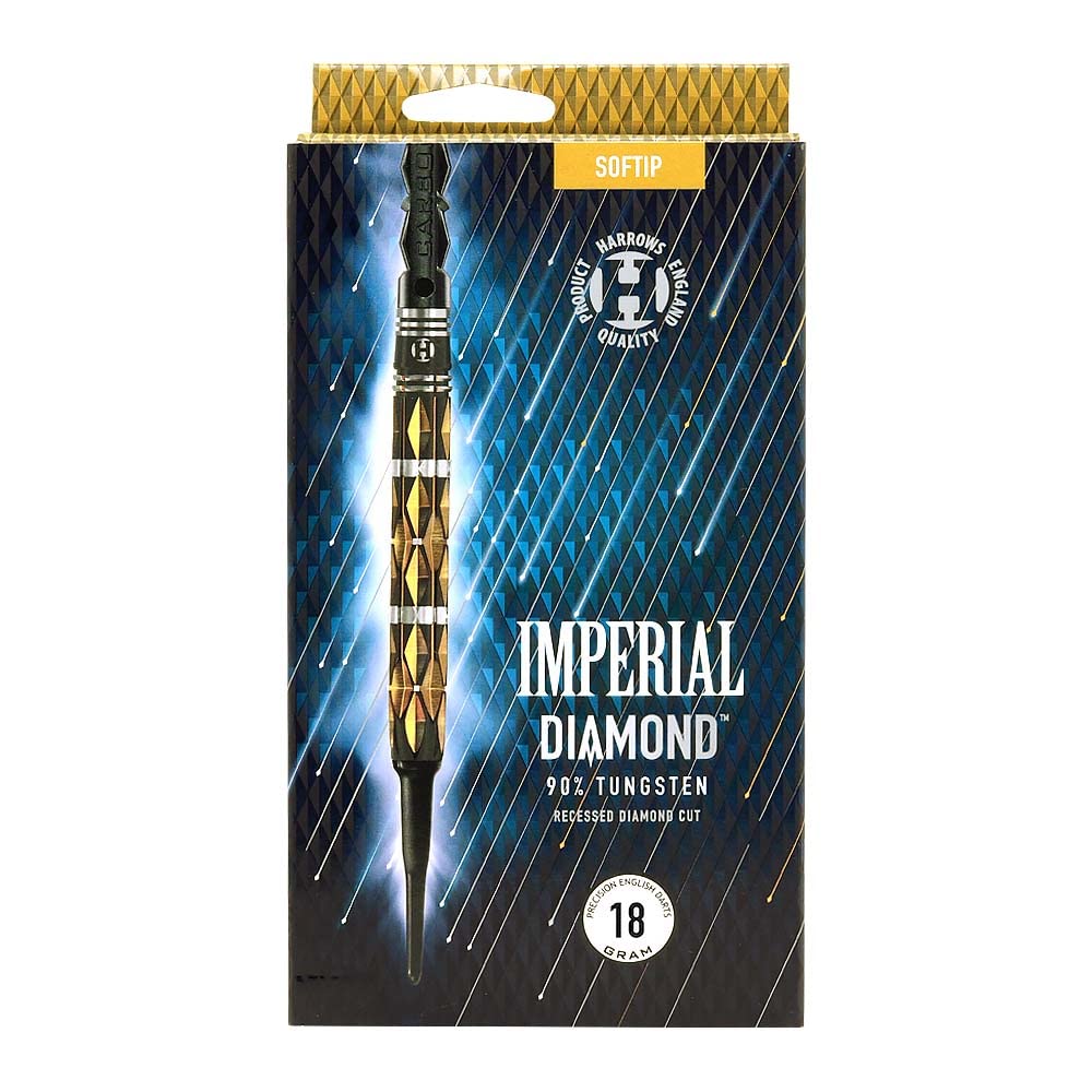 Harrows IMPERIAL DIAMOND 2BA 18gR dart barrel dart set