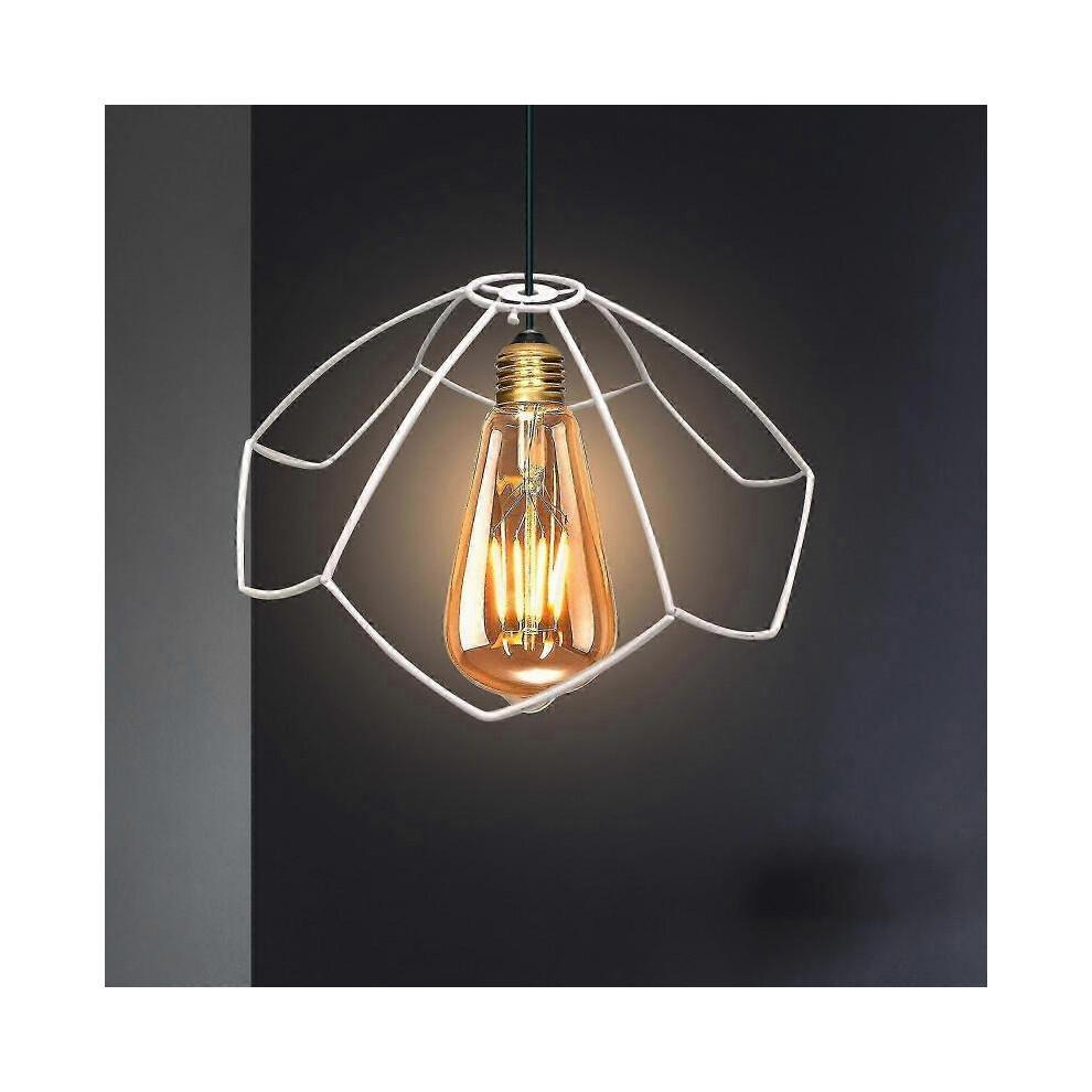 Lamp Shade Frame Ring Retro DIY Ceiling Cover for Wall Lamp Home Indoor Lamp