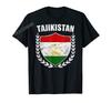 ZX More Design Retro Vintage Tajikistan Flag Tajikistani Roots TShirt For Men Women T Shirt Tops Cotton Tees