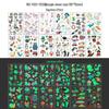 Children's Glow-in-the-Dark Dinosaur Tattoo Stickers - Waterproof & Sweat-resistant for Party Fun