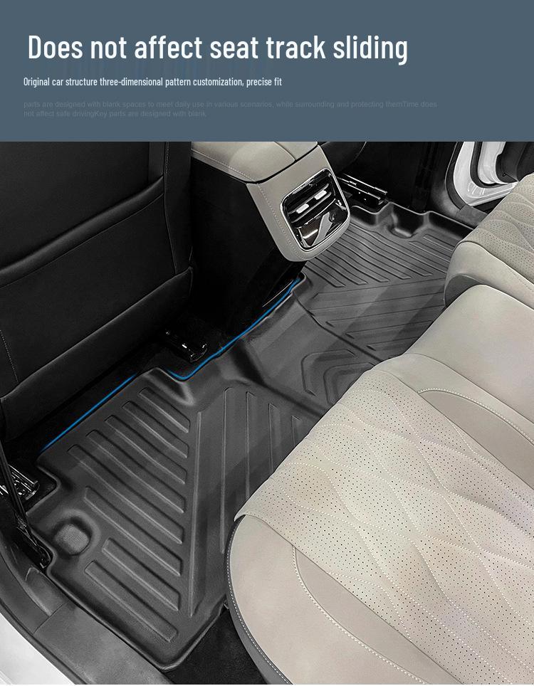Custom TPE Floor and Trunk Mats for Chery Fengyun T8, Eco-Friendly Design, Model 25.