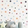 60pcs/set Polka Dots Irregular Circle Pattern Wall Stickers for Kids Room Baby Nursery Room Wall Decals School Kindergarten PVC
