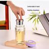 Shangqi Double-Layer Glass Mug with Lid