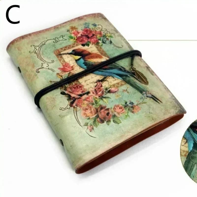 

New Vintage Stationery PU Leather Notebook Creative Kraft Paper Planner Sketchbook Agenda Diary Notebook School Writing Supplies