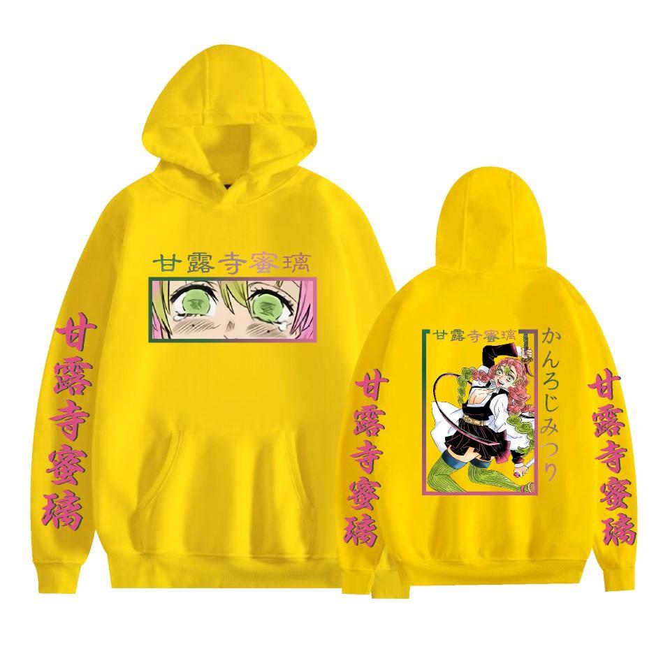 New Demon Slayer Japanese Anime Series Printed Men's Fashion Casual Hooded Long-sleeved Sweatshirt Adult Couple Pullover Top