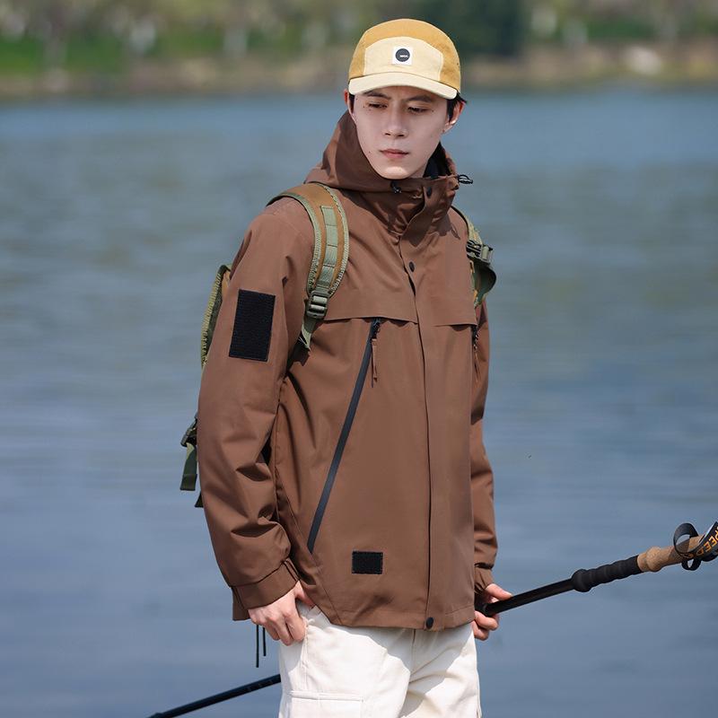 

Унісекс Легка Вітрозахисна та Водонепроникна Весняно/Осіння Куртка 4XL